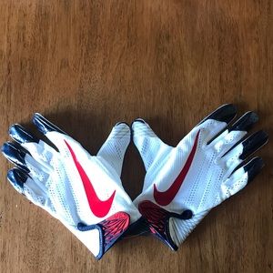 Nike Vapor Knit Ole Miss WR Gloves Sz L